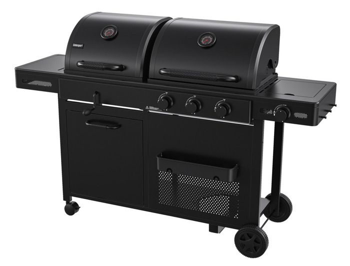 Kombigrill til gass og kull - Grillexpert®